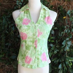 INC International Concepts Sleeveless Floral Top